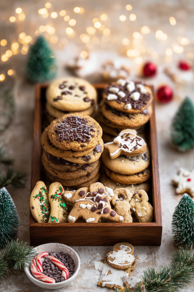 Delicious Christmas Cookie Platters & Boxes