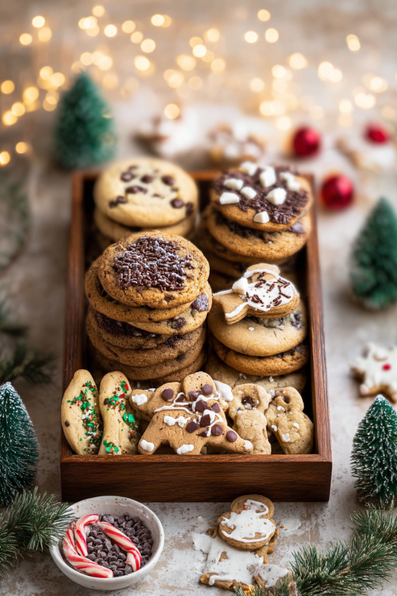 Delicious Christmas Cookie Platters & Boxes