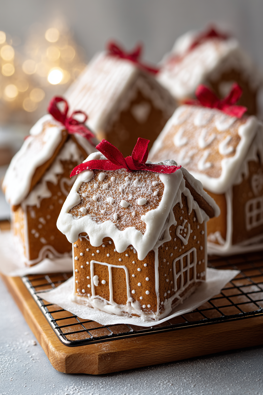 Mini Gingerbread Houses for Holiday Baking Fun_featured